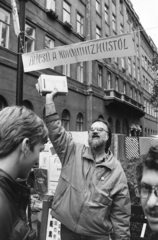 Magyarország, Budapest VI., Liszt Ferenc tér., 1989, Vimola Károly, Budapest, Best of, rendszerváltás, Fortepan #250436