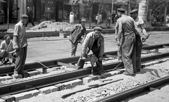 1960, FŐMTERV, Best of, worker, smoking, Fortepan #251275