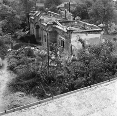 Hungary, Budapest XXII., Budafok, a Törley-kastély kertje, kapu a Sarló utca felől., 1960, FŐMTERV, Budapest, building, Fortepan #251392