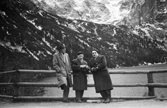 Lengyelország,Lengyel Magas-Tátra, Tátra Nemzeti Park, Morskie Oko (Halastó)., 1963, Szánthó Zoltán, tengerszem, Tátra hegység, Fortepan #25159