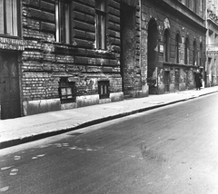 Hungary, Budapest VIII., a Nap utca 5. és 3. számú ház., 1961, FŐMTERV, Budapest, building, Fortepan #251597