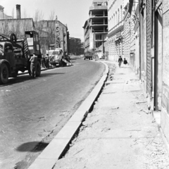 Magyarország, Tabán, Budapest I., a Döbrentei utca Döbrentei tér - Fátyol utca közötti szakasza., 1962, FŐMTERV, Domonkos Endre, Budapest, Fortepan #251664