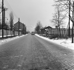 Magyarország, Budapest X., Gyömrői út az Újhegyi út közeléből a Sibrik Miklós út irányába nézve., 1962, FŐMTERV, Domonkos Endre, Budapest, Fortepan #251732