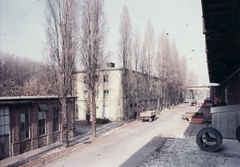 Magyarország, Budapest IV., Népsziget, MAHART Hajójavító Üzemigazgatóság., 1984, Super8 Alapítvány, színes, nehézipar, gyár, hajógyártás, Budapest, Fortepan #25179