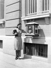 1941, Fortepan, letter box, woman, Fortepan #25180