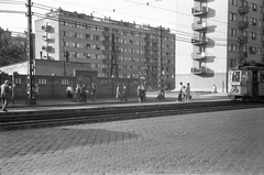 Magyarország, Budapest XIII., Váci út, szemben a Pulszky utca., 1963, FŐMTERV, Domonkos Endre, Budapest, Fortepan #251862