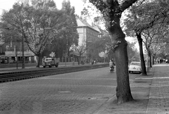 Magyarország, Budapest XIII., Váci út, a Föveny utca felől a Csavargyár utca felé nézve., 1963, FŐMTERV, Domonkos Endre, Budapest, Fortepan #251877