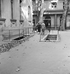 Magyarország, Budapest II., Lukács fürdő., 1963, FŐMTERV, Domonkos Endre, Budapest, Fortepan #251983