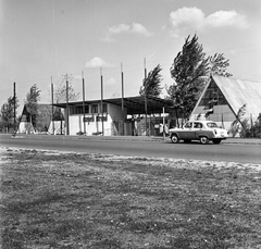 Magyarország, Budapest XXI., Hollandi út 14., Csepeli Strand., 1963, FŐMTERV, Domonkos Endre, Budapest, Fortepan #251996