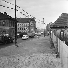 Magyarország, Budapest VIII.,Budapest X., Könyves Kálmán körút, szemben a Kőbányai út kereszteződése., 1963, FŐMTERV, Domonkos Endre, Budapest, Fortepan #252007