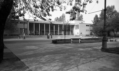 Magyarország, Margitsziget, Budapest, Palatinus Strandfürdő., 1963, FŐMTERV, Domonkos Endre, Fortepan #252027