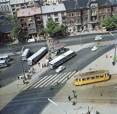 Magyarország, Budapest II., Széll Kálmán (Moszkva) tér., 1966, FŐMTERV, Domonkos Endre, Budapest, Fortepan #252177