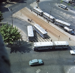 Magyarország, Budapest II., Széll Kálmán (Moszkva) tér., 1966, FŐMTERV, Domonkos Endre, Budapest, Fortepan #252179