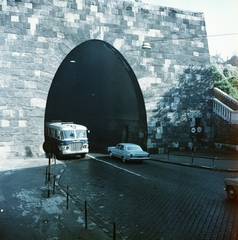 Magyarország, Budapest I., Alagút utca, az Alagút krisztinavárosi bejárata., 1966, FŐMTERV, Domonkos Endre, Budapest, Fortepan #252304