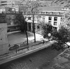 Magyarország, Budapest II., Lukács fürdő., 1967, FŐMTERV, Domonkos Endre, Budapest, Fortepan #252461