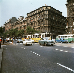 Magyarország, Budapest VII., Erzsébet (Lenin) körút, a Dohány utcai kereszteződésnél., 1969, FŐMTERV, Domonkos Endre, Budapest, Fortepan #252571