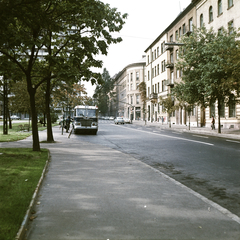 Magyarország, Budapest I., Attila út a Horváth-kertnél, távolabb az Alagút utcai kereszteződés., 1969, FŐMTERV, Domonkos Endre, Budapest, Fortepan #252579