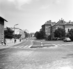 Magyarország, Budapest I., a Hegyalja út Avar utca - Csap utca közötti szakasza., 1969, FŐMTERV, Domonkos Endre, Budapest, Fortepan #252687