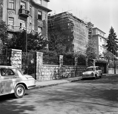 Magyarország, Budapest II., Nyúl utca 20., 1970, FŐMTERV, Domonkos Endre, Trabant 600, Budapest, Fortepan #252733