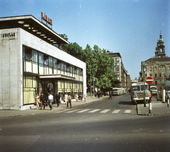 Magyarország, Budapest V., Erzsébet (Engels) tér, VOLÁNBUSZ pályaudvar., 1970, FŐMTERV, Domonkos Endre, buszpályaudvar, Budapest, Fortepan #252765