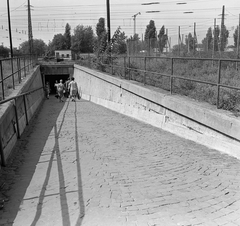 Magyarország, Budapest IX., Gyáli úti gyalogos aluljáró a Péceli utcától a Fék utca felé., 1970, FŐMTERV, Domonkos Endre, Budapest, Fortepan #252794