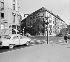 Magyarország, Budapest I., Attila út - Alagút utca kereszteződése., 1970, FŐMTERV, Domonkos Endre, Budapest, Fortepan #252811