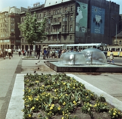 Magyarország, Budapest VIII., Blaha Lujza tér, szemben balra a Klauzál utca torkolata., 1971, FŐMTERV, Domonkos Endre, Budapest, Fortepan #252936