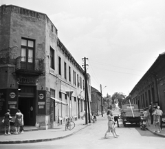 Magyarország, Budapest XX., Kossuth Lajos utca, szemben az Iskola utca., 1971, FŐMTERV, Domonkos Endre, Budapest, Fortepan #252986