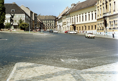 Magyarország, budai Vár, Budapest I., Dísz tér, szemben a Tárnok utca, középen a Balta köz sarkán álló ház látható., 1971, FŐMTERV, Domonkos Endre, Budapest, Fortepan #253009