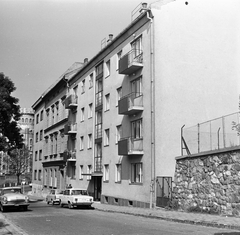 Magyarország, Budapest I., Logodi utca, balra a Vérmező út és távolabb a Postapalota látszik., 1971, FŐMTERV, Domonkos Endre, Budapest, Fortepan #253059