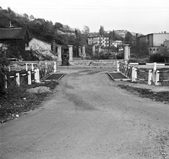 Magyarország, Budapest II., híd az Ördög-árok felett a Széphalom utcától a Páfrány út - Pasaréti út - Páfrányliget utca találkozása felé., 1971, FŐMTERV, Domonkos Endre, Budapest, Fortepan #253087