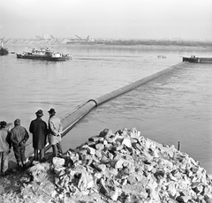 Magyarország, Budapest XI.,Budapest XXI., Duna-part a Galvani utca és a Kondorosi út között, 1971, FŐMTERV, Domonkos Endre, Budapest, Fortepan #253108