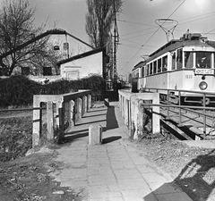 Magyarország, Budapest XI., Fehérvári út a Kondorosi út, az Albertfalva kitérő közelében., 1972, FŐMTERV, Domonkos Endre, Budapest, Fortepan #253140