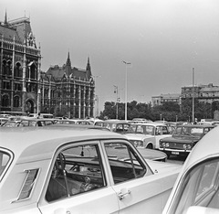 Hungary, Budapest V., Kossuth Lajos tér, balra a Parlament., 1972, FŐMTERV, Budapest, Fortepan #253236