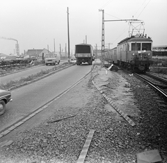 Hungary, Budapest XXIII., a felvétel a Helsinki út - Grassalkovich (Marx Károly) út közötti felüljáró átépítésekor készült., 1972, FŐMTERV, Budapest, Fortepan #253247