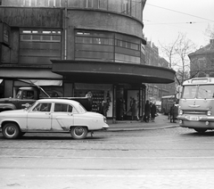 Magyarország, Budapest IX., Kálvin téri Áruház a Kálvin tér - Lónyay (Szamuely) utca sarkán., 1973, FŐMTERV, Domonkos Endre, Budapest, Fortepan #253327