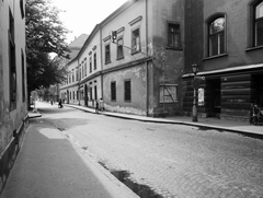 Hungary, Budapest I., Fortuna utca a Fortuna köz irányából a Szentháromság tér felé nézve., 1975, FŐMTERV, Budapest, Fortepan #253540