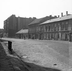 Magyarország, Óbuda, Budapest III., a Lajos utca Fényes Adolf utca - Nagyszombat utca közötti szakasza., 1975, FŐMTERV, Domonkos Endre, étterem, Budapest, Fortepan #253629