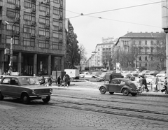 Hungary, Budapest II., Margit körútról (Mártírok útja) a Mechwart térnél, szemben a Keleti Károly utca., 1978, FŐMTERV, Budapest, Fortepan #253750