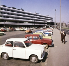 Hungary, Budapest I.,Budapest XII., Krisztina körút, balra a Déli pályaudvar., 1978, FŐMTERV, colorful, Budapest, Fortepan #253760