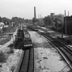 Hungary, Budapest III., a HÉV Filatorigát megállóhelye a Ladik utca mellett., 1979, FŐMTERV, Budapest, Fortepan #253851