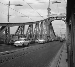 Hungary, Budapest, Szabadság híd., 1980, FŐMTERV, Fortepan #253864