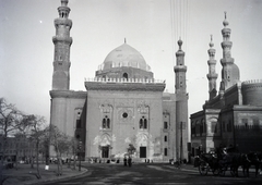 1913, Kriszt Béla, cab-horse, mosque, Fortepan #254024