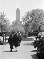 Amerikai Egyesült Államok, New York, Sophie Loeb kút a Central Parkban., 1939, Fortepan, felhőkarcoló, Frank Grad & Sons-terv, Fortepan #25414