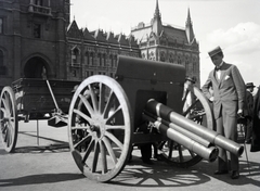 1914, Kriszt Béla, cannon, ordnance, artillery, Fortepan #254163