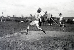 1916, Kriszt Béla, javelin-throwing, athletics, Fortepan #254209