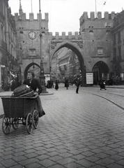 Germany, Munich, Karlsplatz, szemben a Karlstor., 1916, Kriszt Béla, Fortepan #254244