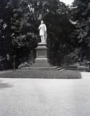 Németország, Bad Ems, Kurpark, Kaiser Wilhelm, I. Vilmos német császár szobra., 1914, Kriszt Béla, szobor, Fortepan #254288