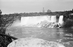 Amerikai Egyesült Államok,Kanada, Niagara vízesés., 1939, Fortepan, felhőkarcoló, vízesés, Fortepan #25438