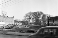 Magyarország, Budapest IV., Nyár utca a Könyves Kálmán Gimnázium mellett, bontási teület a Pozsonyi utca - Bocskai utca - Mártírok útja között., 1971, Otruba Ferenc és Zoltán, Budapest, Fortepan #254487